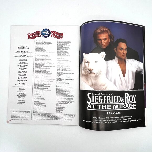 Ringling Bros. & Barnum & Bailey 133rd Edition Souvenir Program Embossed Print - Picture 10 of 16